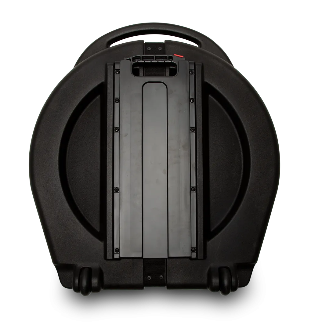 24" Rolling Cymbal Vault, Black