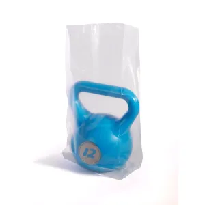 54" x 44" x 96" x 4 mil Clear Eco-Manufactured Plastic Side-Gusseted Bags (Roll of 25)