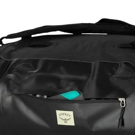 Arcane 65L Waterproof Duffle Bag Osprey Packs in Mamba Black