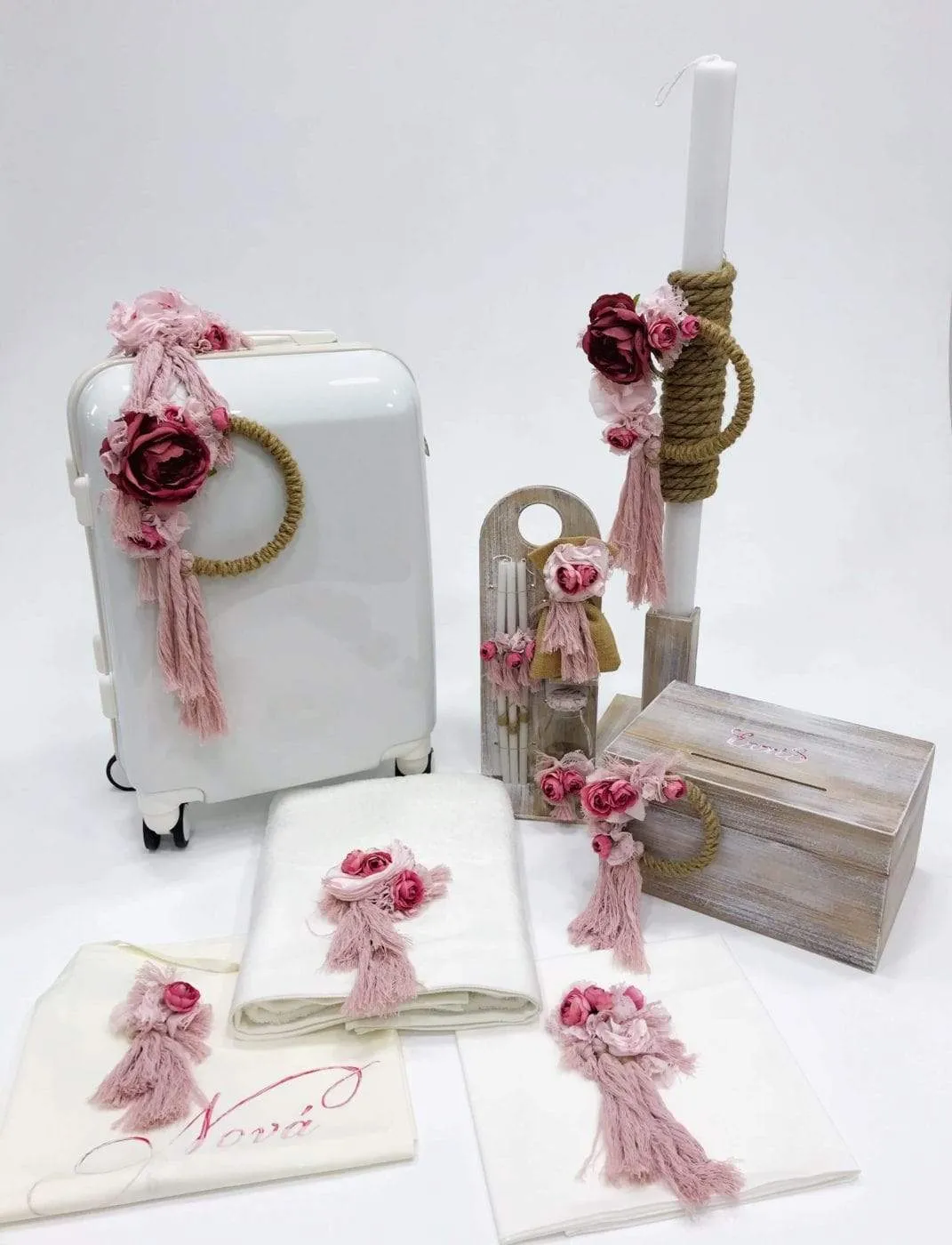 Boho Baptism / Christening  Set