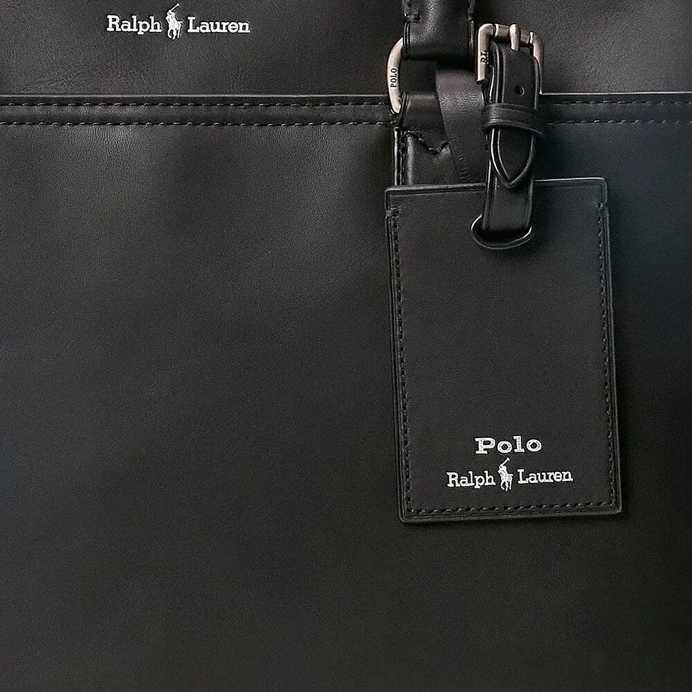 Briefcase Polo Ralph Lauren Leather, black