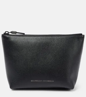 Brunello Cucinelli Small leather pouch