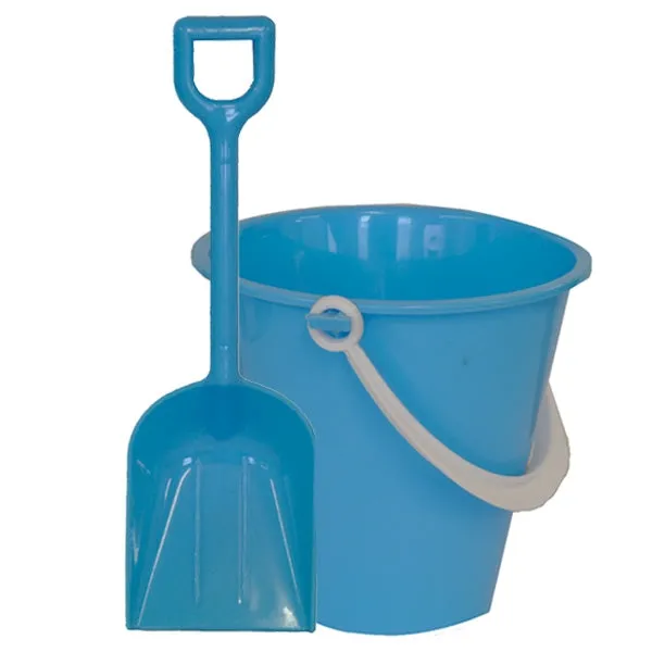 Bucket & Spade Set Small 12cm Blue