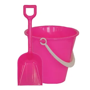 Bucket & Spade Set Small 12cm Pink