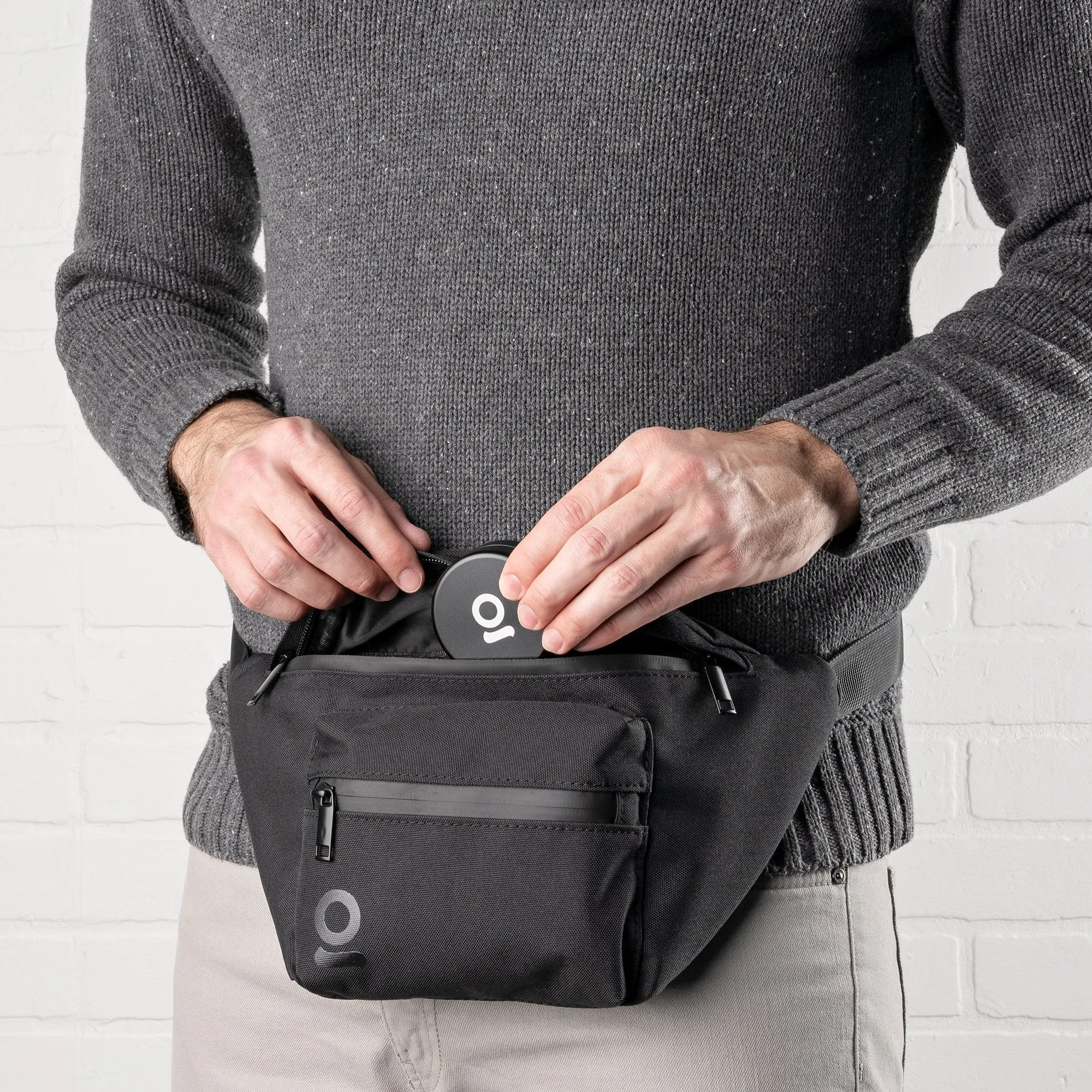 Carbon-lined Fanny Pack / Travel Pouch