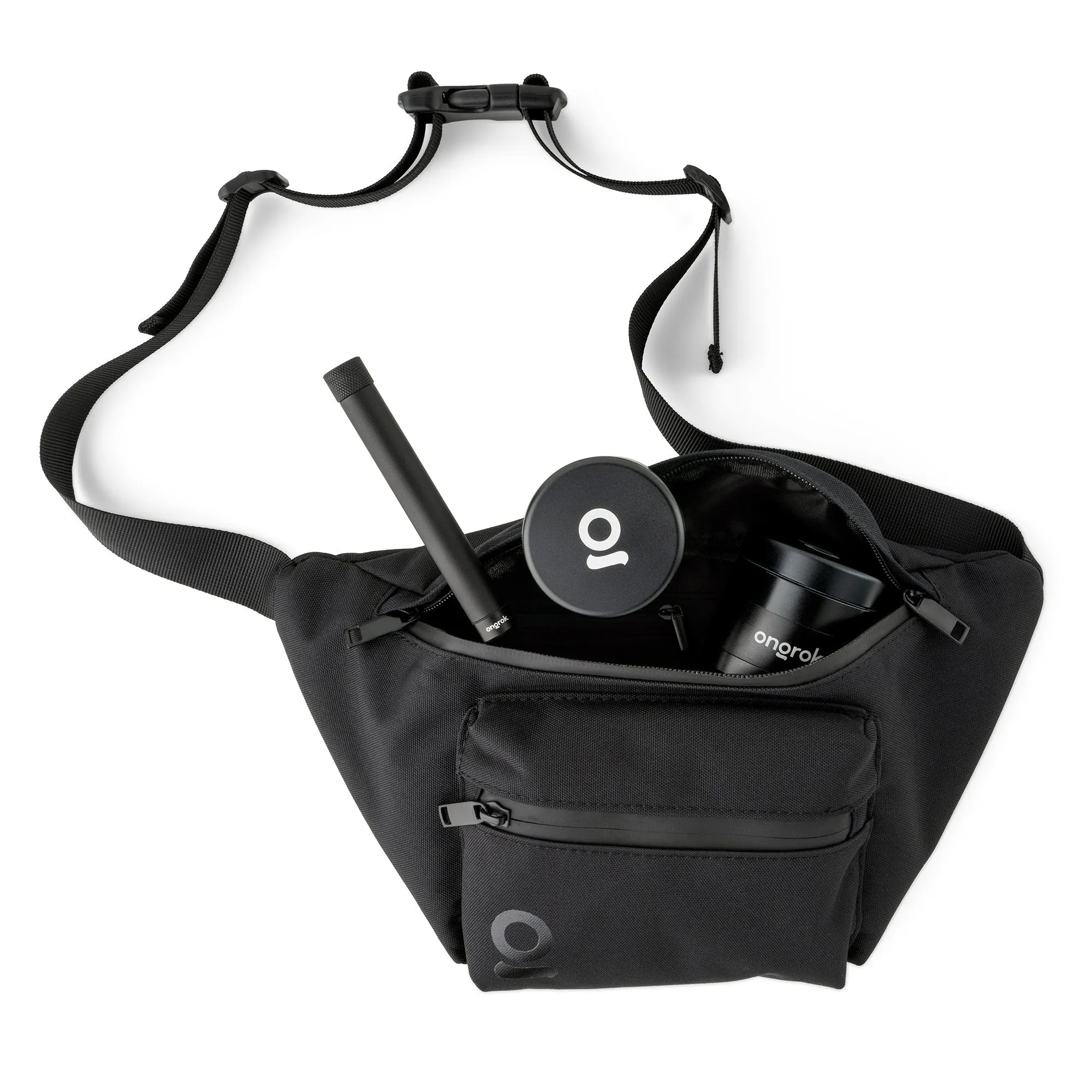 Carbon-lined Fanny Pack / Travel Pouch