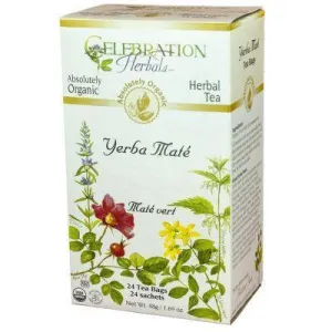 Celebration Herbals Yerba Mate 24 Tea Bags