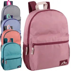 Classic 18 Inch Front Pouch Backpack - Girls 5 Colors
