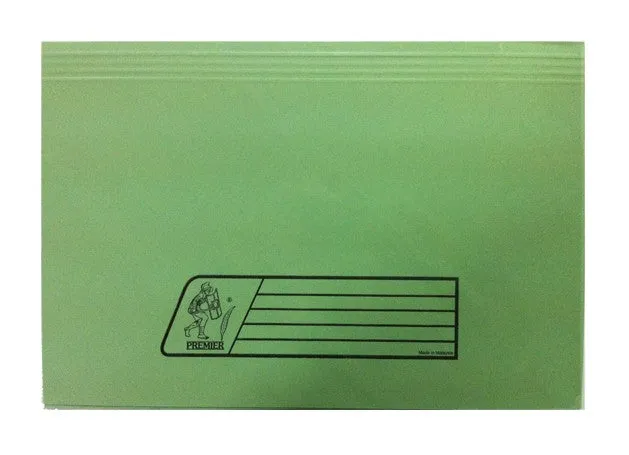 Document Wallet 300gsm - Blue