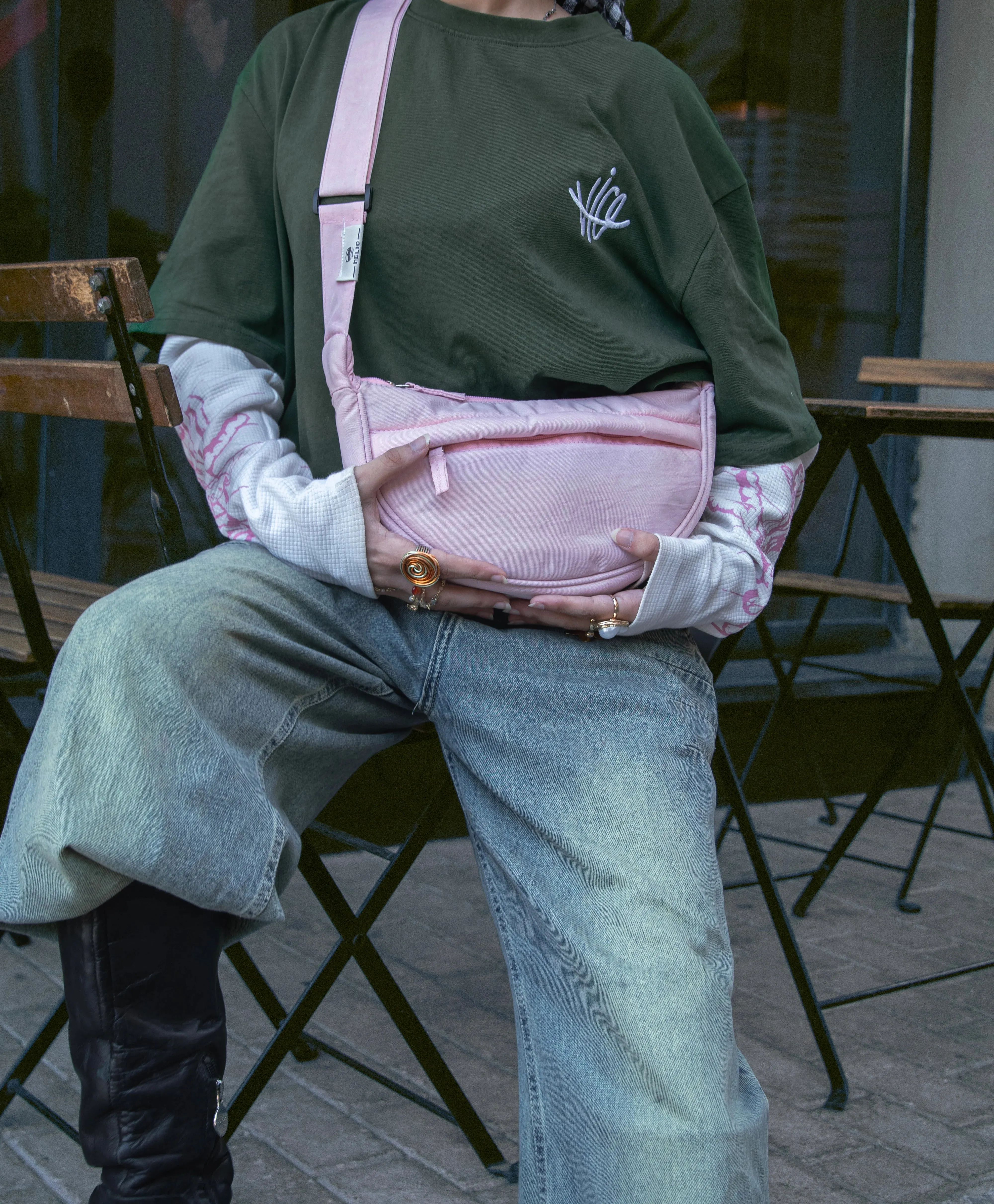 Dumpling Cross Bag - Helio