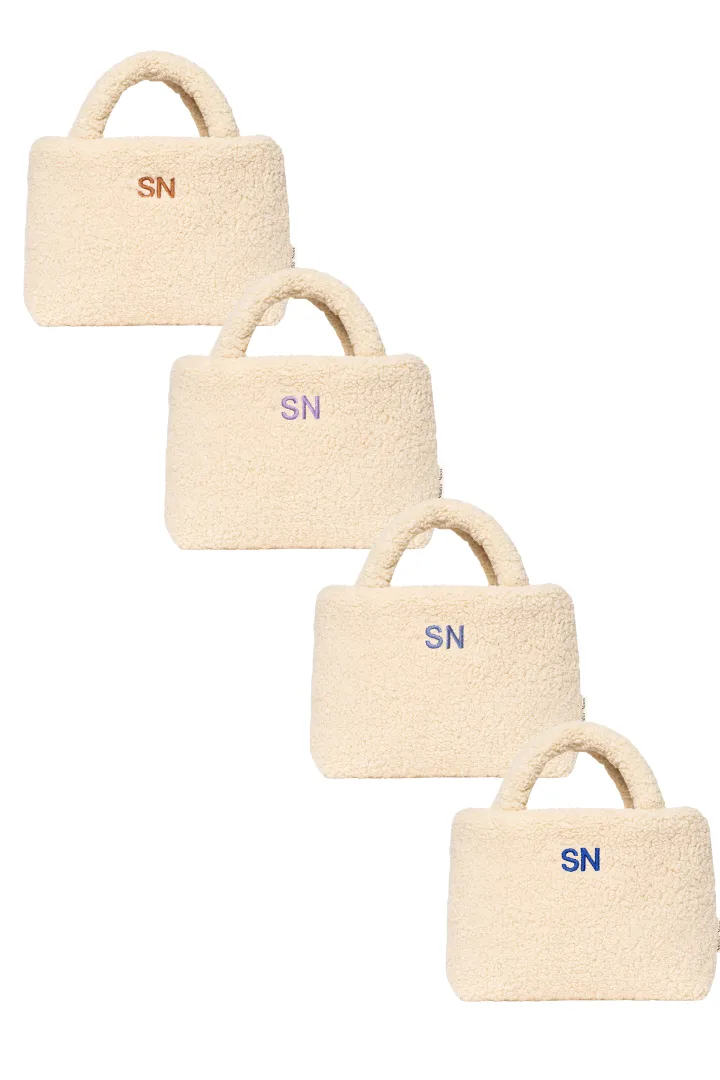 Ecru Teddy Mini Handbag