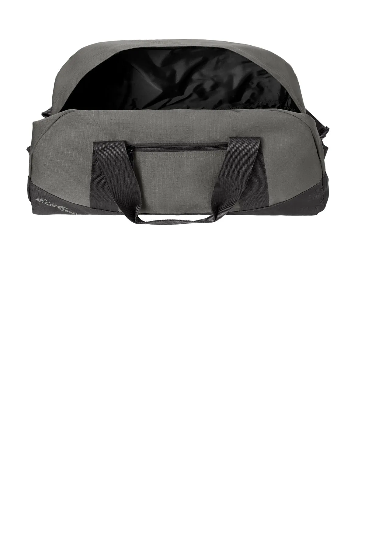 Eddie Bauer Medium Customized Ripstop Duffels, Pewter Grey