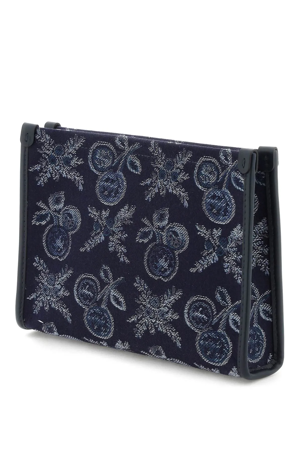 Etro jacquard apples pouch