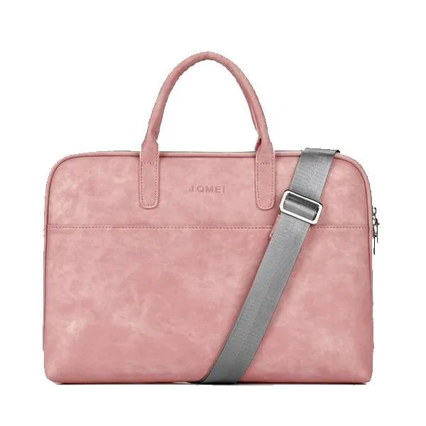 Fashion Waterproof Scratch-resistant Laptop Briefcase 13 14 15 inch Notebook Shoulder Bag Carry Case For women and men