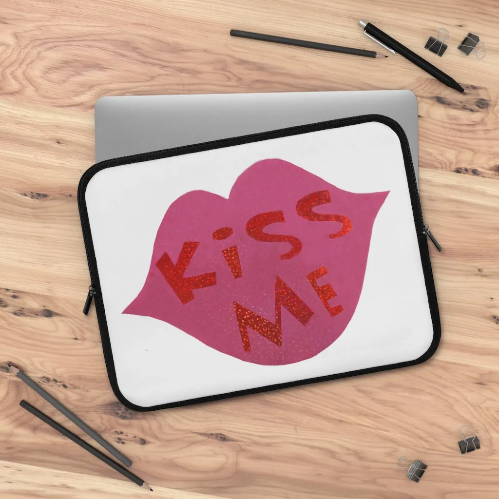 Kiss Me Laptop Sleeve