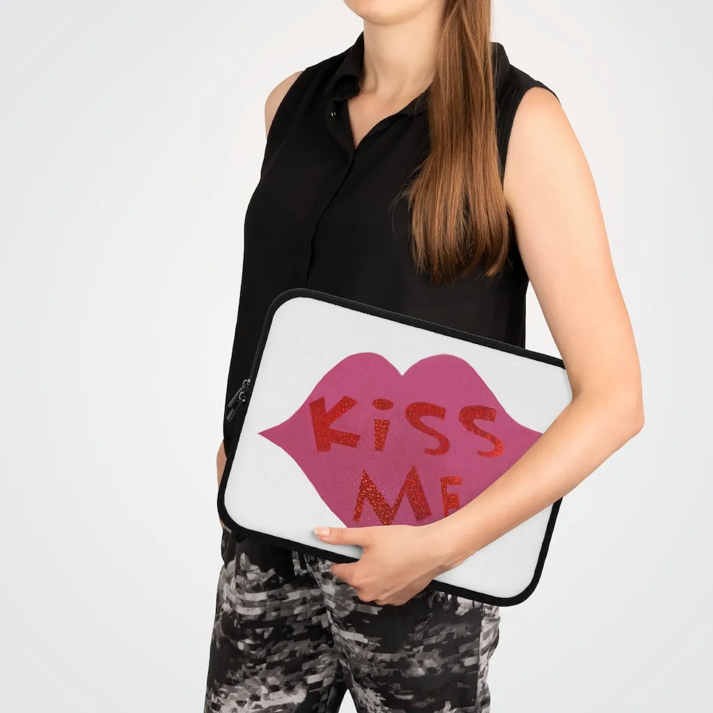Kiss Me Laptop Sleeve