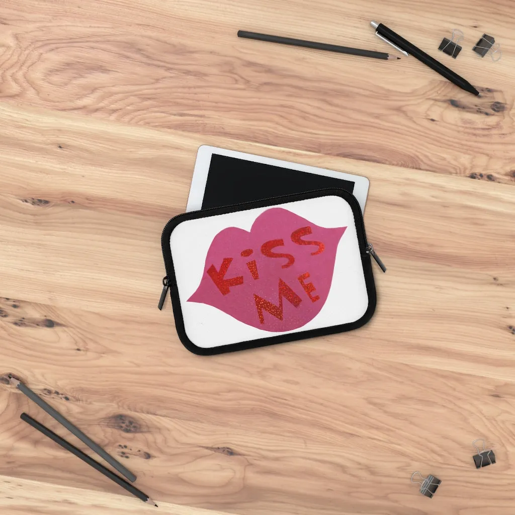 Kiss Me Laptop Sleeve
