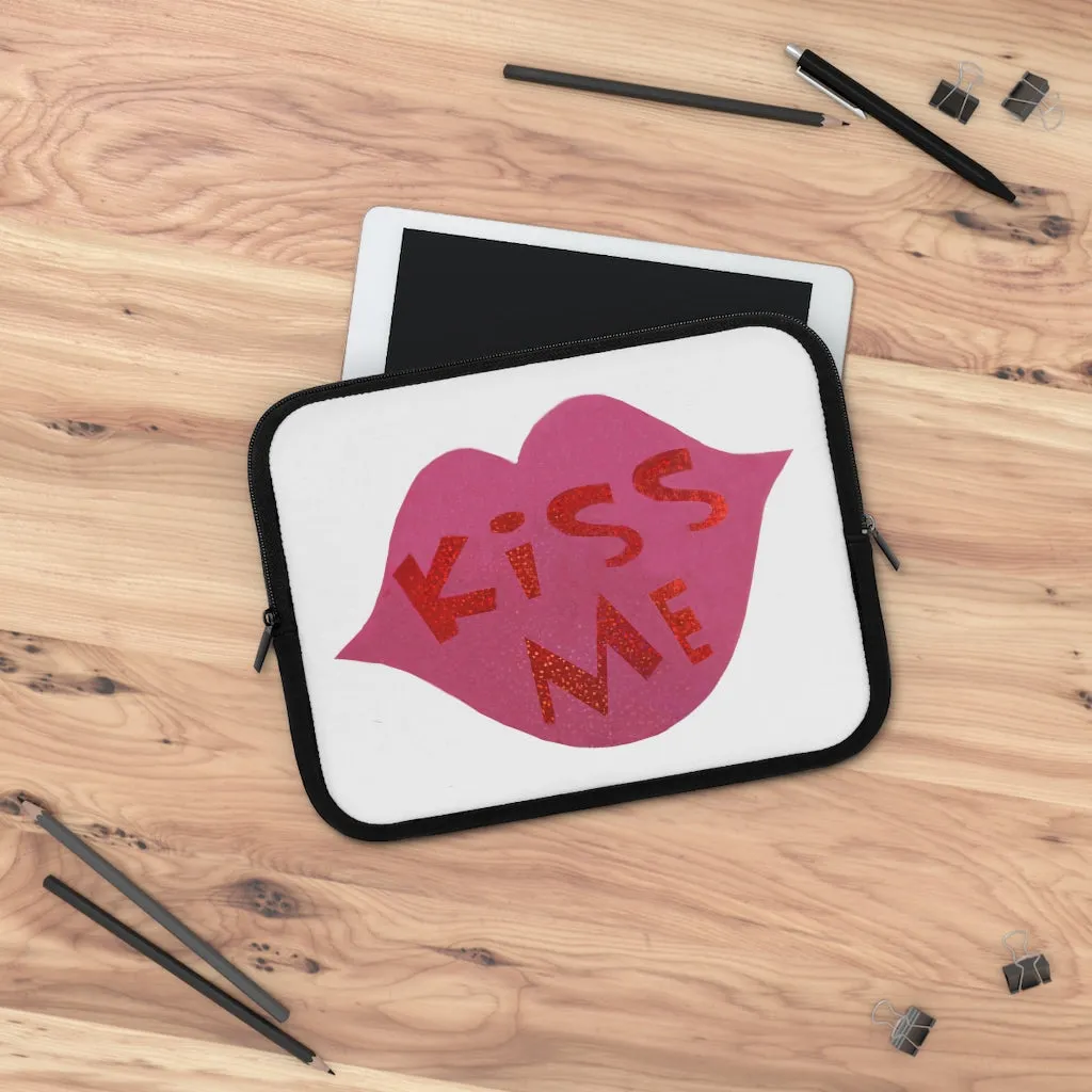 Kiss Me Laptop Sleeve
