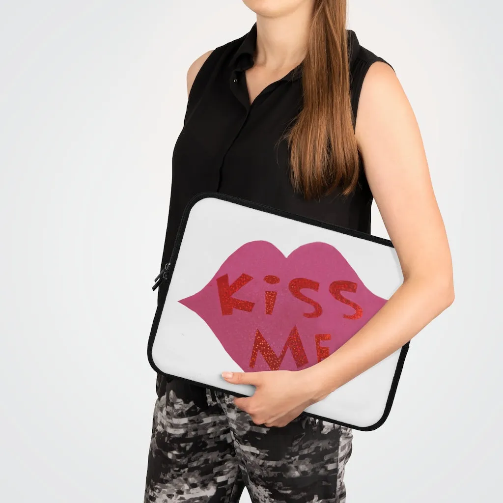 Kiss Me Laptop Sleeve