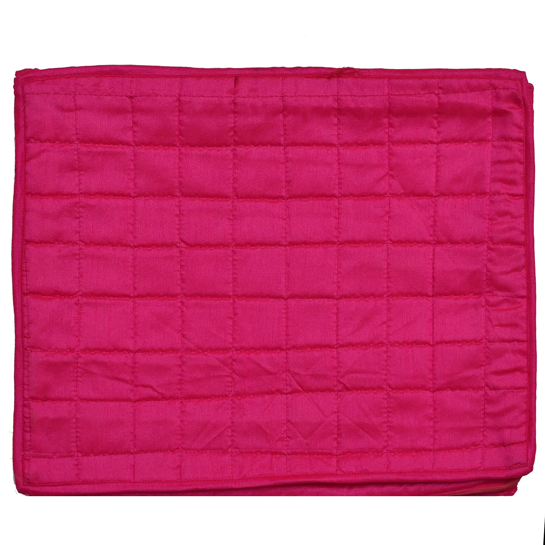 Kuber Industries Non Woven 3" inch Saree Cover With Transparent Top- Pack of 4 (Pink)-HS_38_KUBMART21634