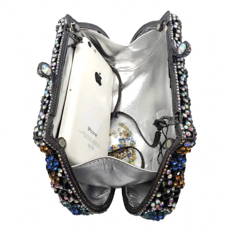 Luxy Moon Colorful Daisy Evening Clutch Party Purse
