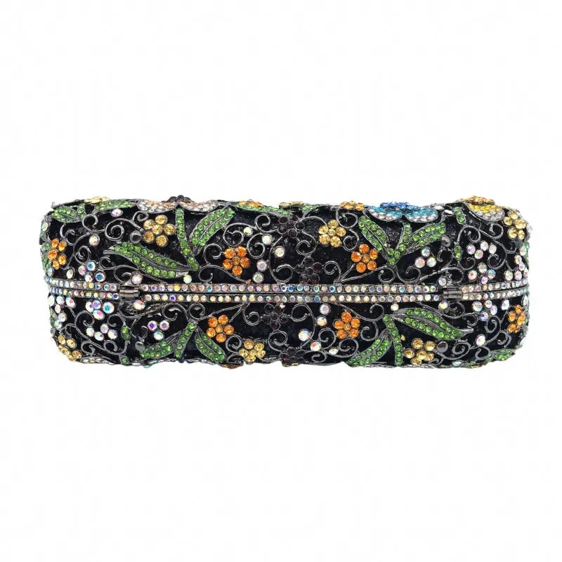 Luxy Moon Colorful Daisy Evening Clutch Party Purse