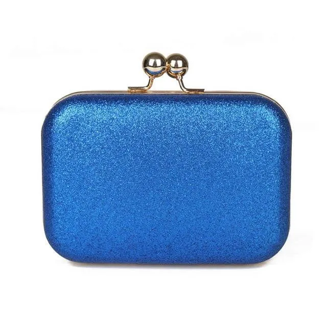 Luxy Moon Leather Evening Bags Candy Color Plaid Clutches
