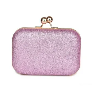Luxy Moon Leather Evening Bags Candy Color Plaid Clutches