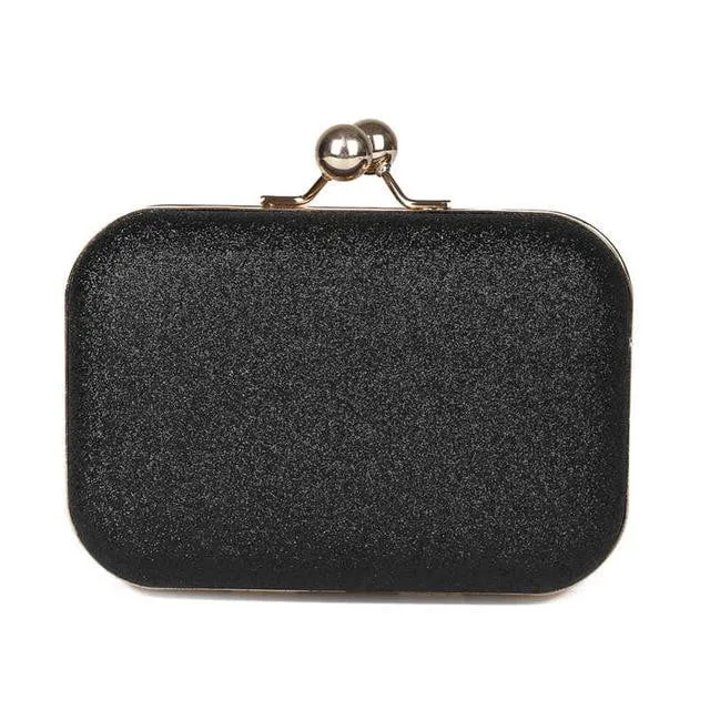 Luxy Moon Leather Evening Bags Candy Color Plaid Clutches