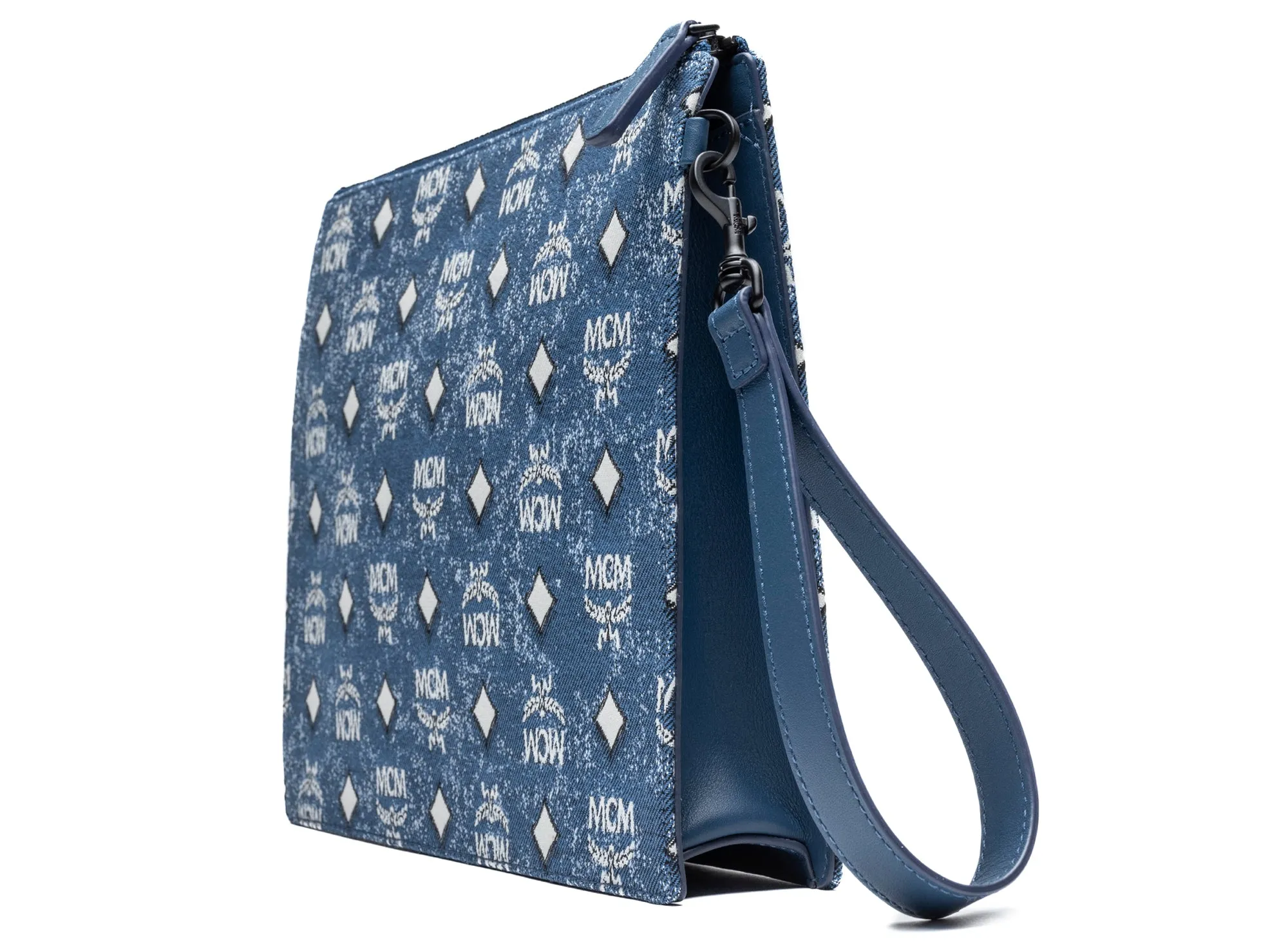 MCM Medium Vintage Aren Flat Pouch