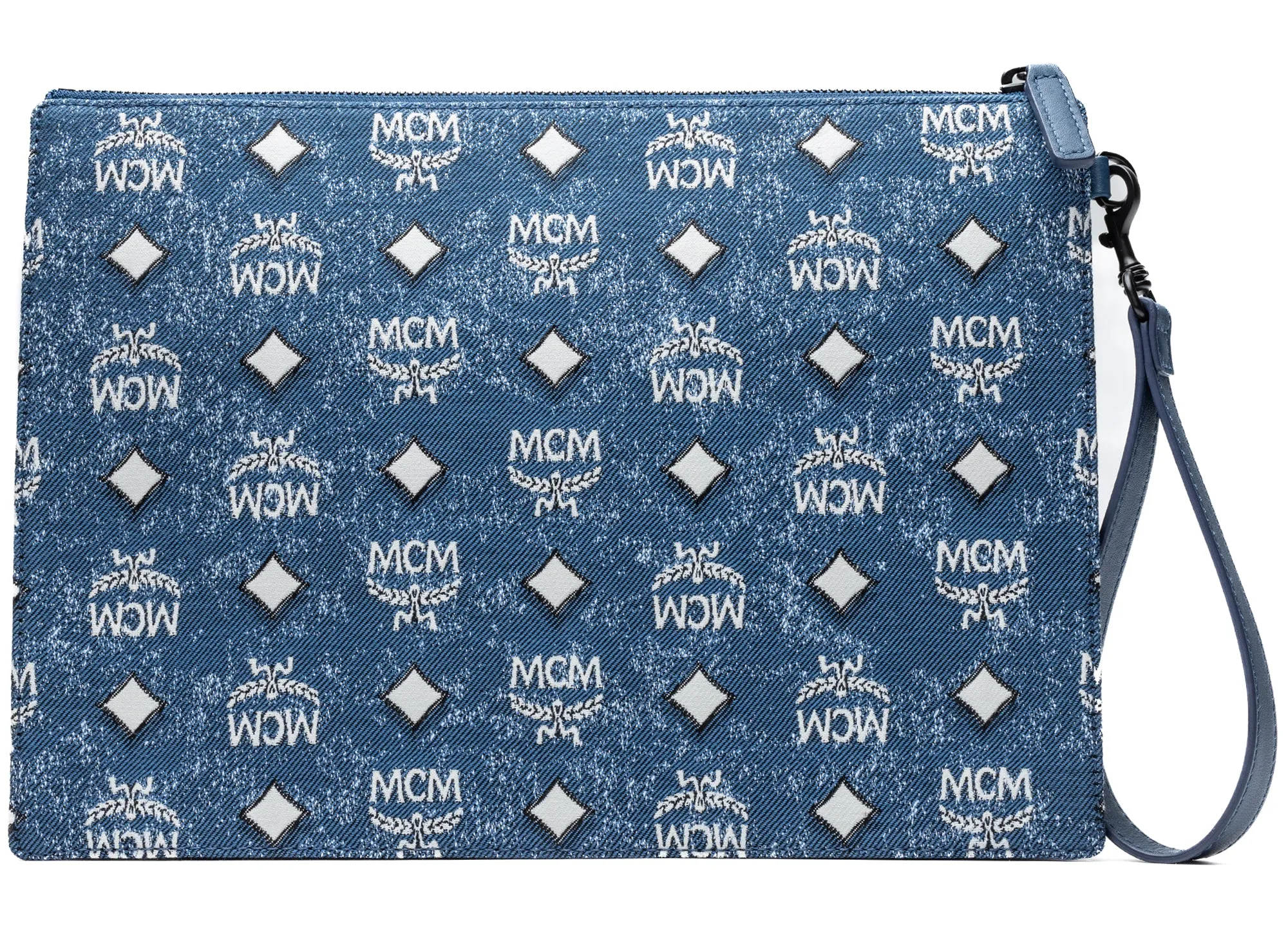 MCM Medium Vintage Aren Flat Pouch