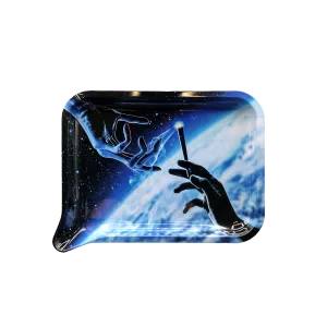 METAL ROLLING TRAYS WITH FUNNEL (28)