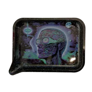 METAL ROLLING TRAYS WITH FUNNEL (50)