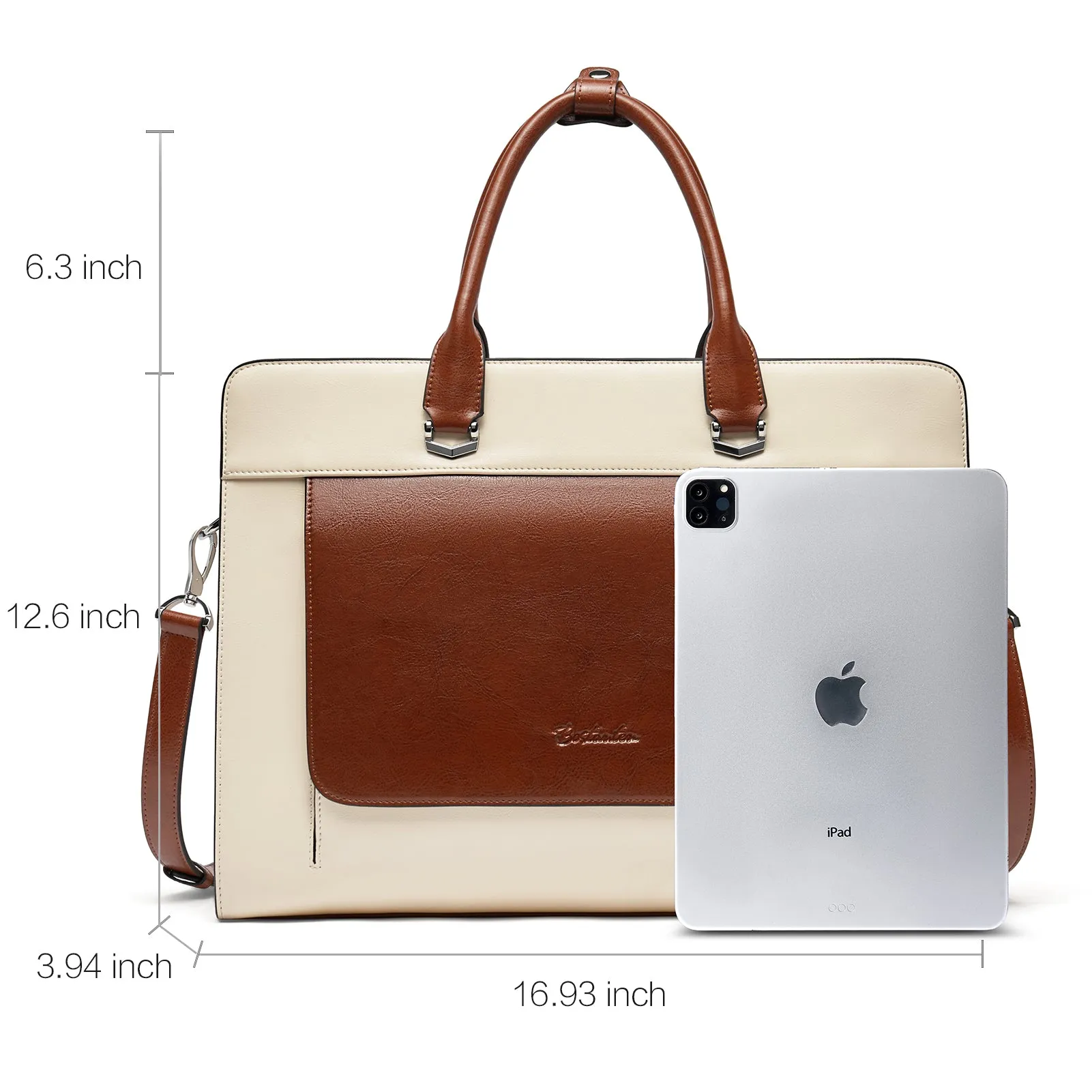 Mizuki Briefcase With Shoulder Strap — Security
