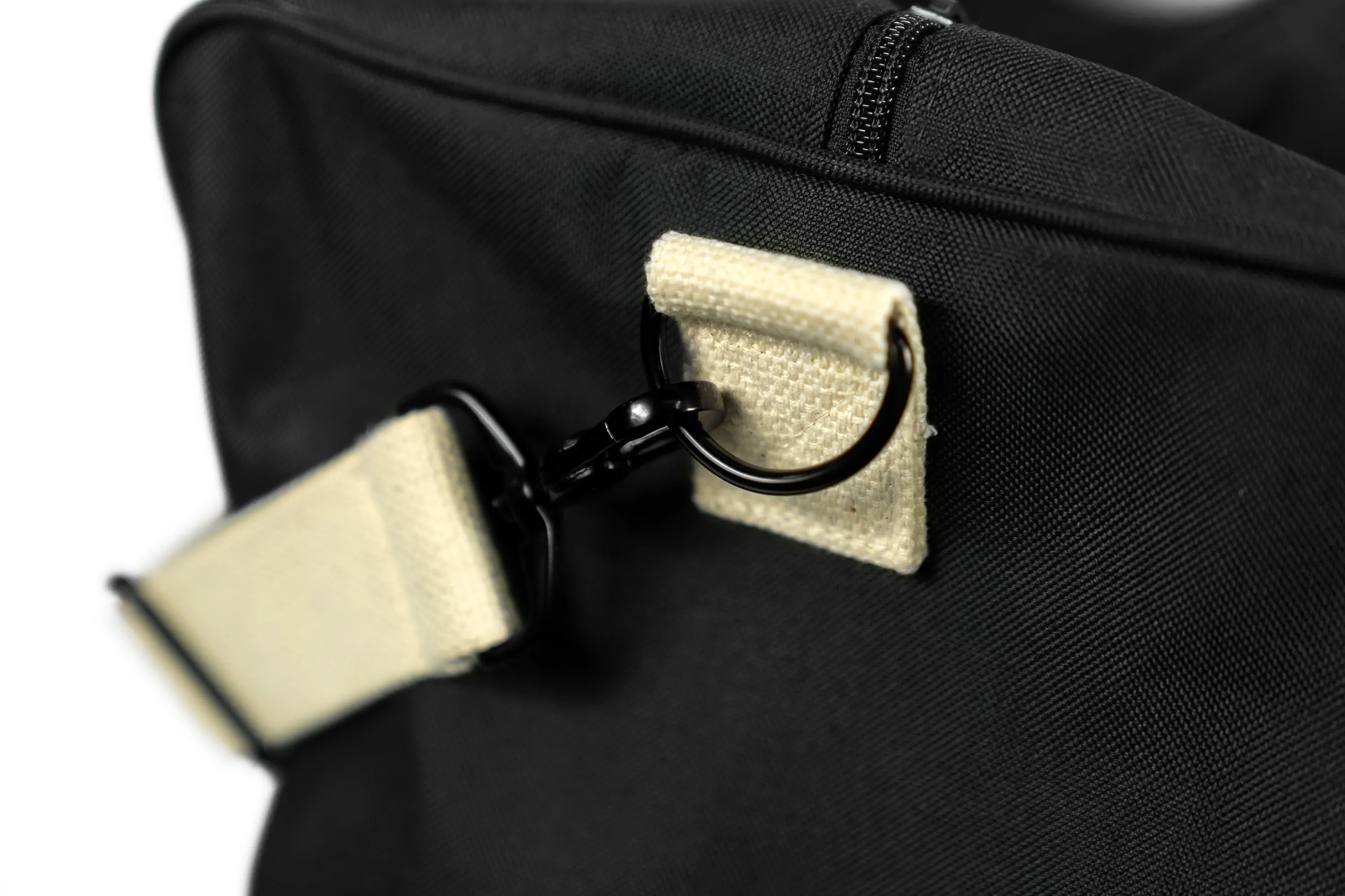 NO HAND OUTS DUFFEL BAG - BLACK