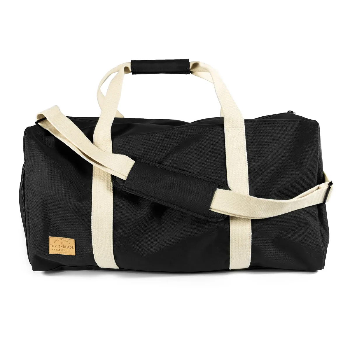 NO HAND OUTS DUFFEL BAG - BLACK