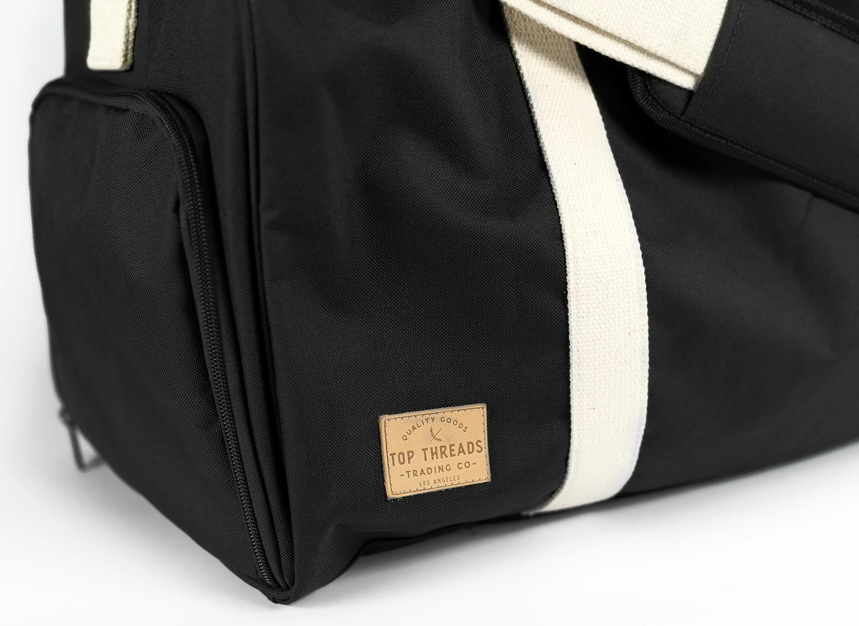NO HAND OUTS DUFFEL BAG - BLACK