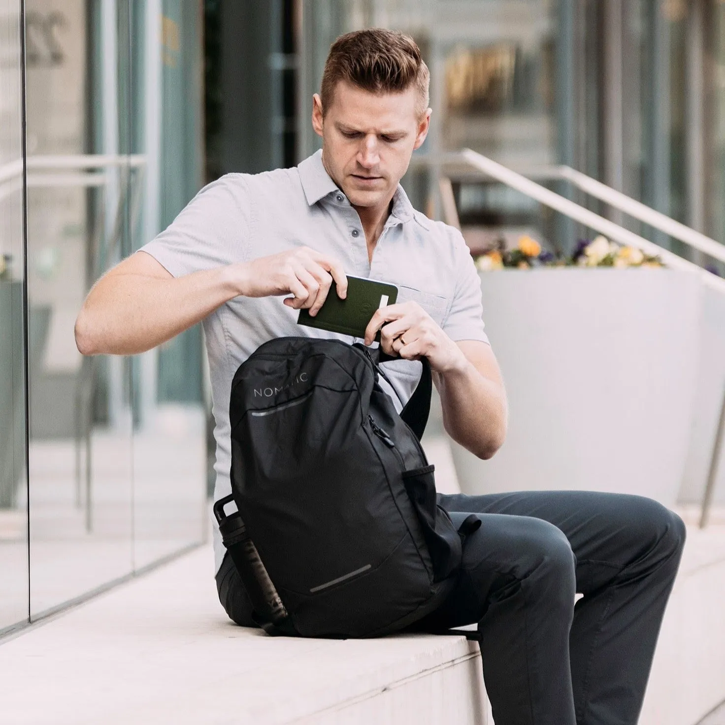 NOMATIC Navigator Series Collapsible Backpack 16L