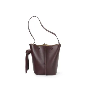Orukami Knot Petit Sac Seau - Cacao