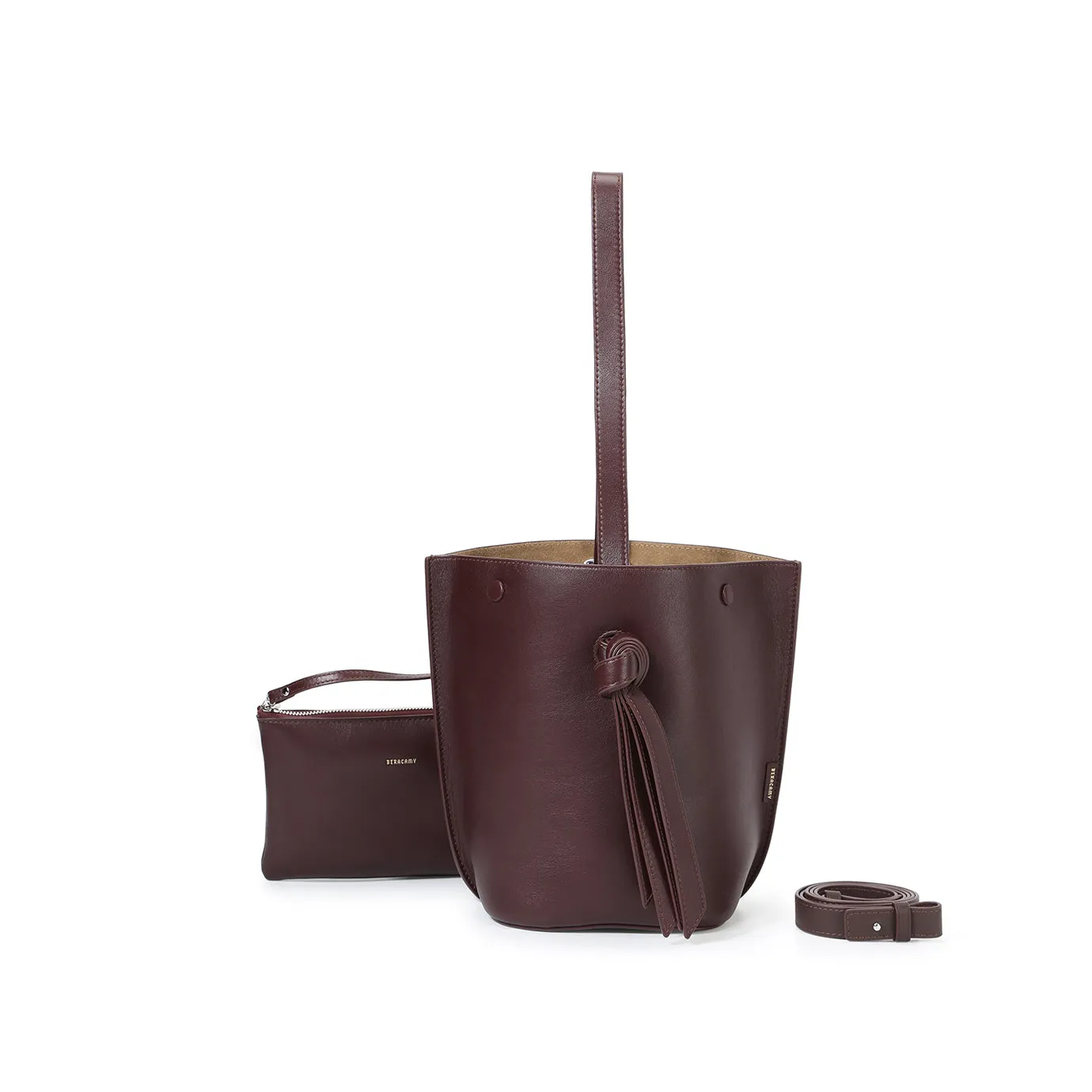 Orukami Knot Petit Sac Seau - Cacao