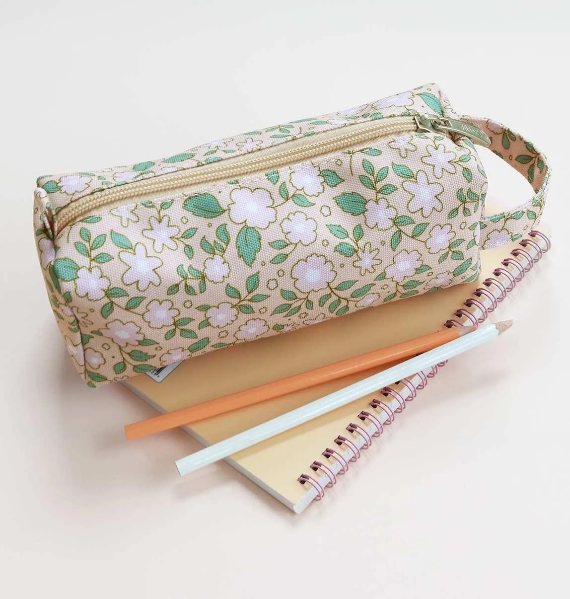 Pencil Case - Blossoms Pink