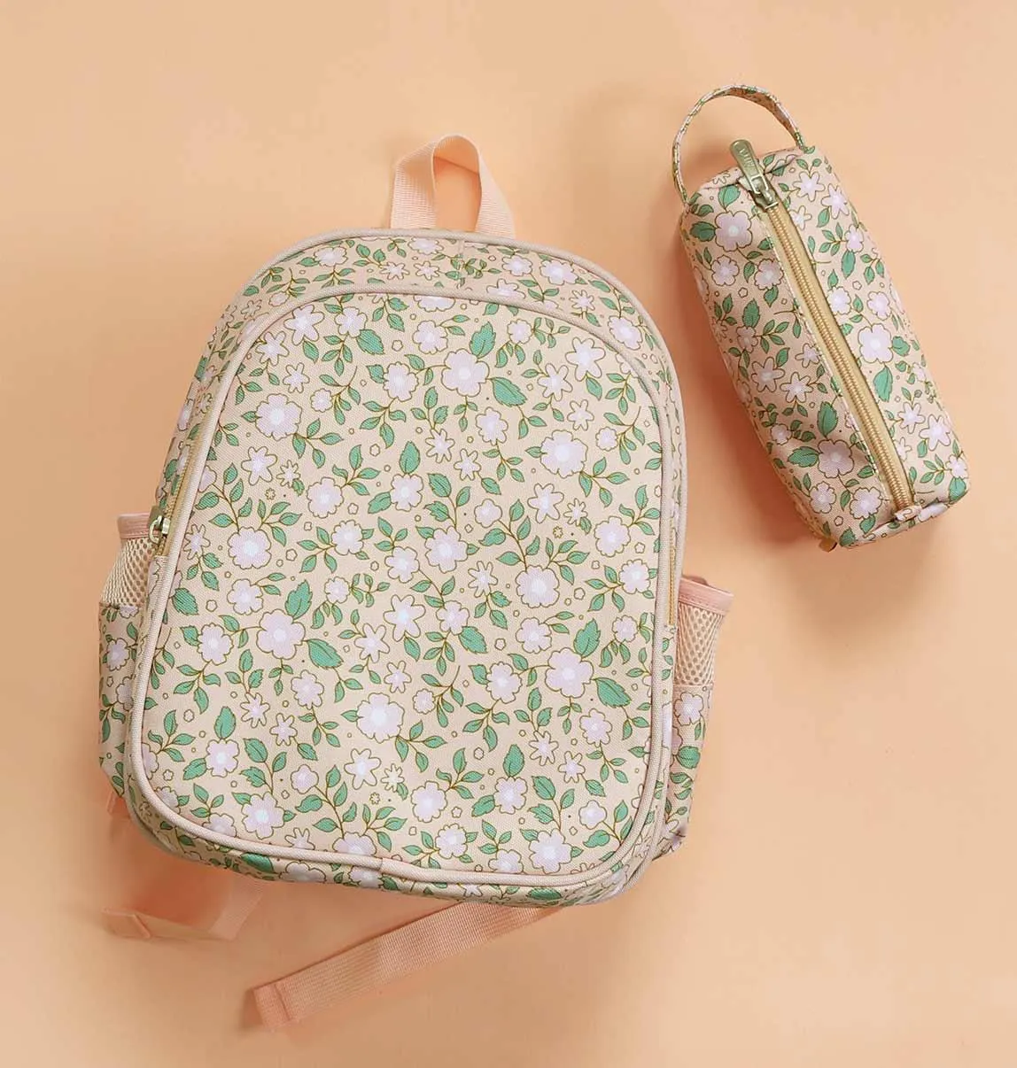 Pencil Case - Blossoms Pink