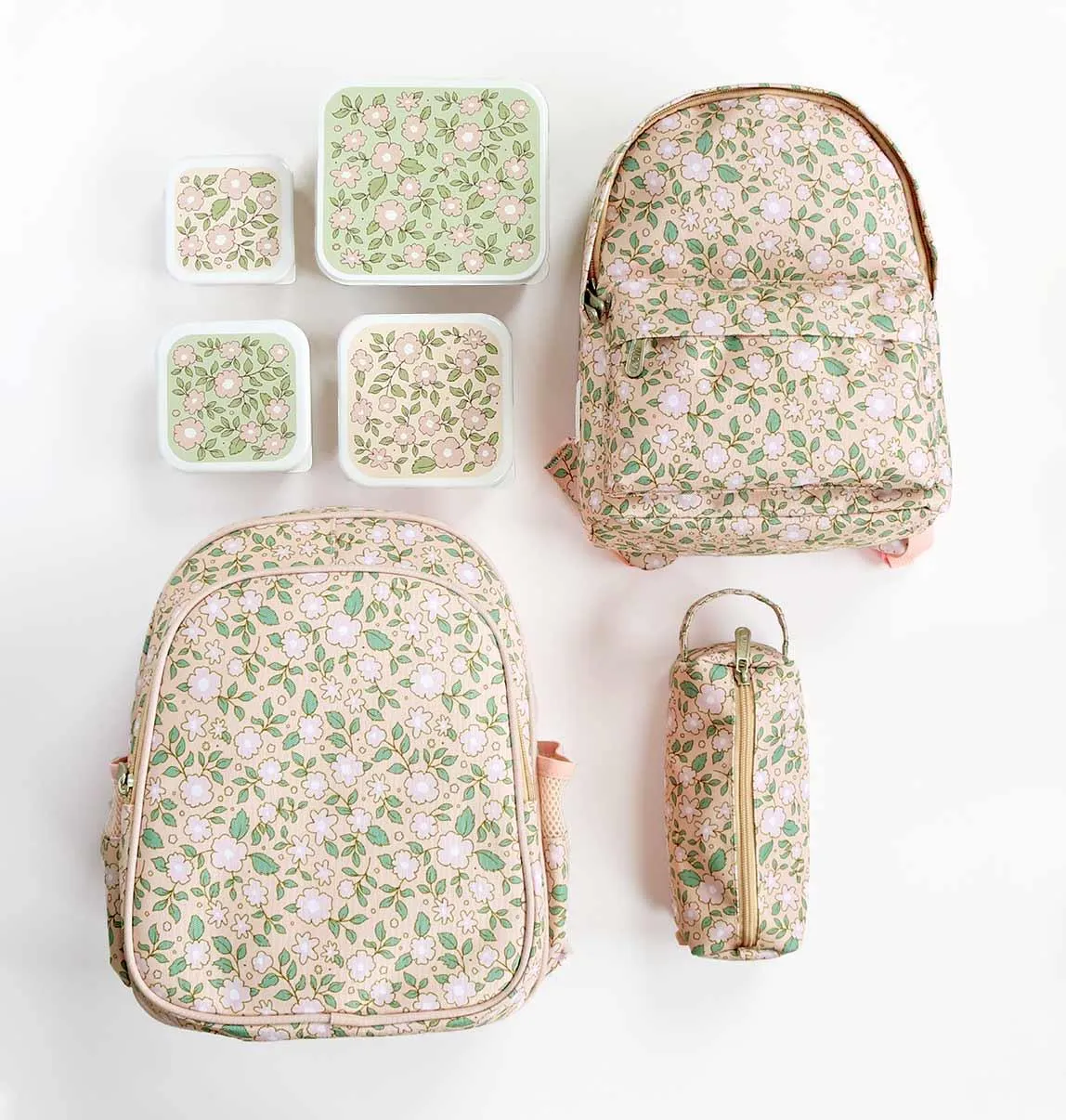 Pencil Case - Blossoms Pink