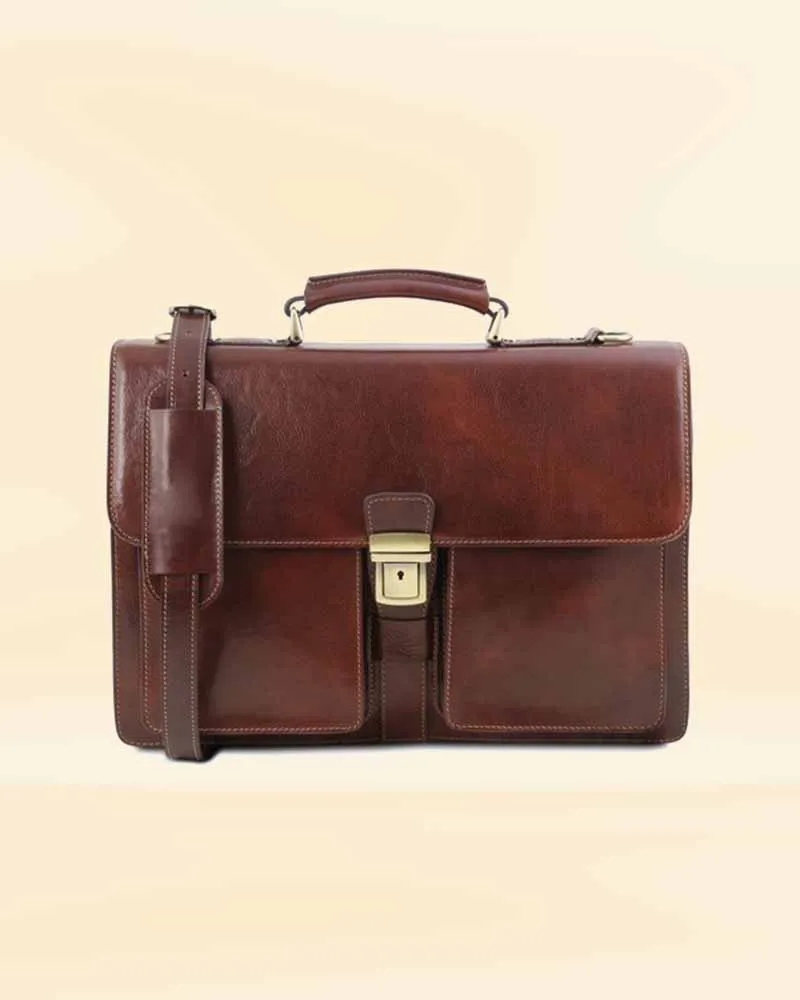 Ravine Ridge Leather Briefcase