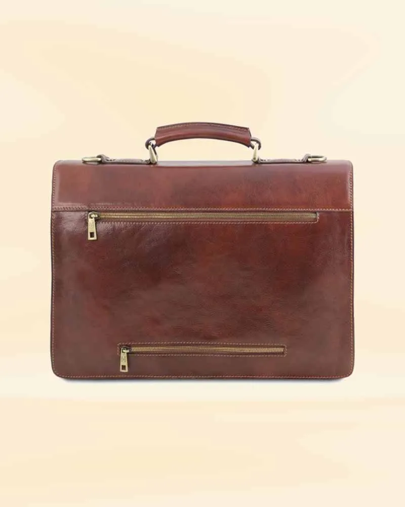 Ravine Ridge Leather Briefcase
