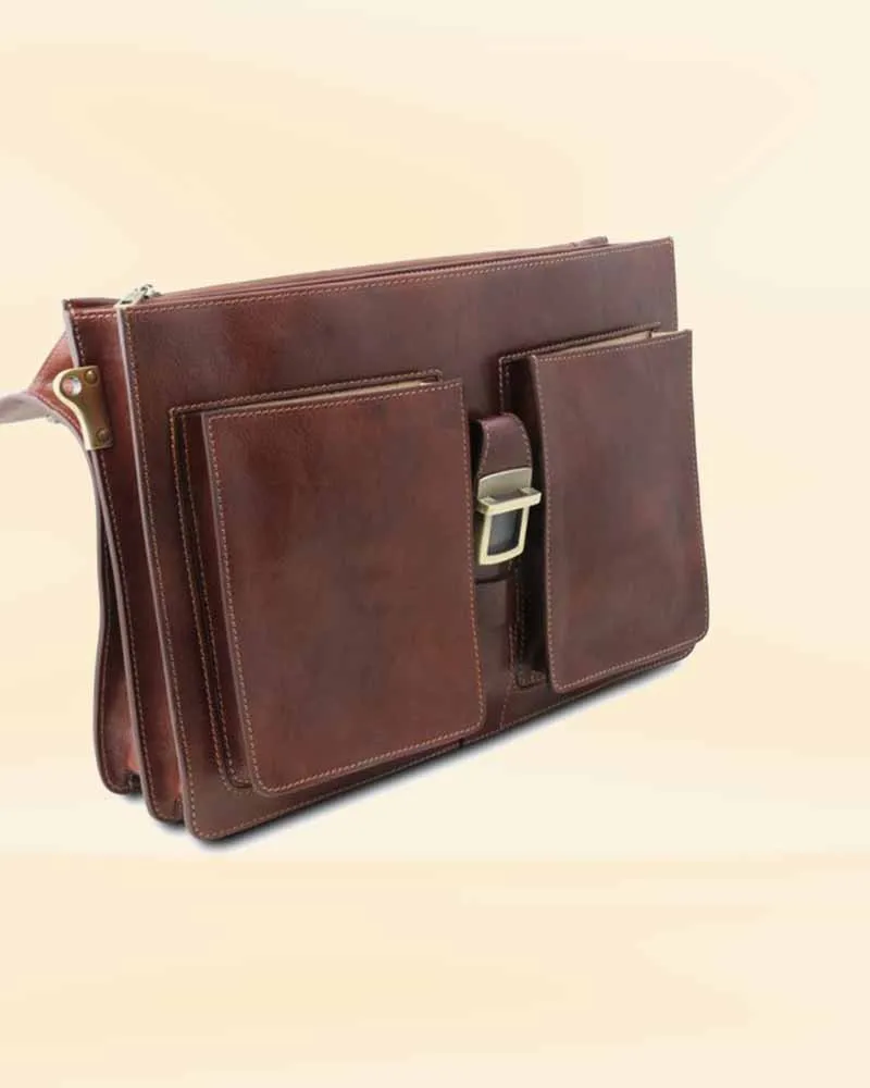 Ravine Ridge Leather Briefcase