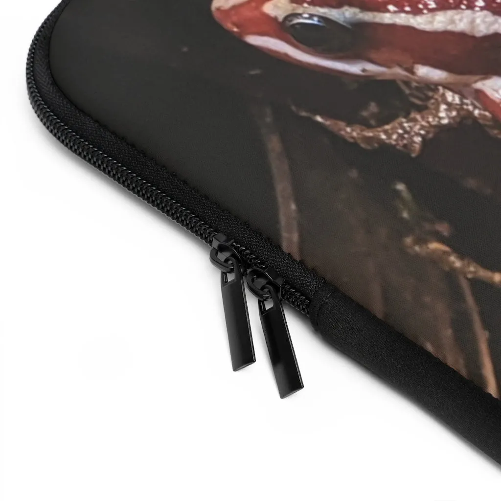 Red Frog Laptop Sleeve