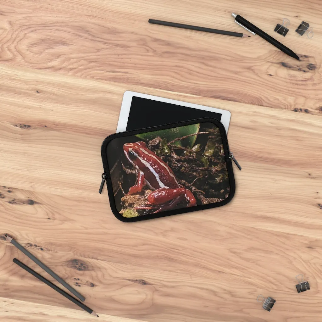 Red Frog Laptop Sleeve