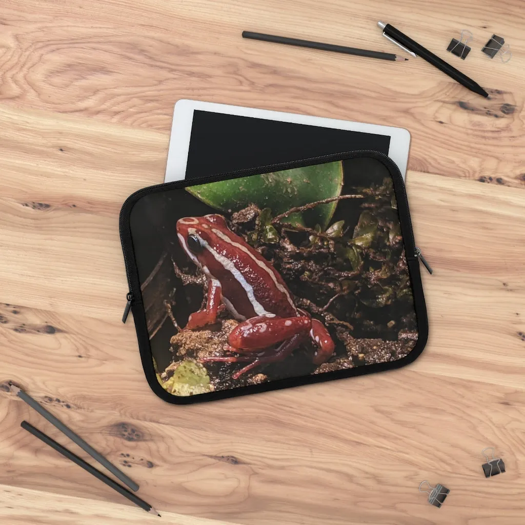 Red Frog Laptop Sleeve