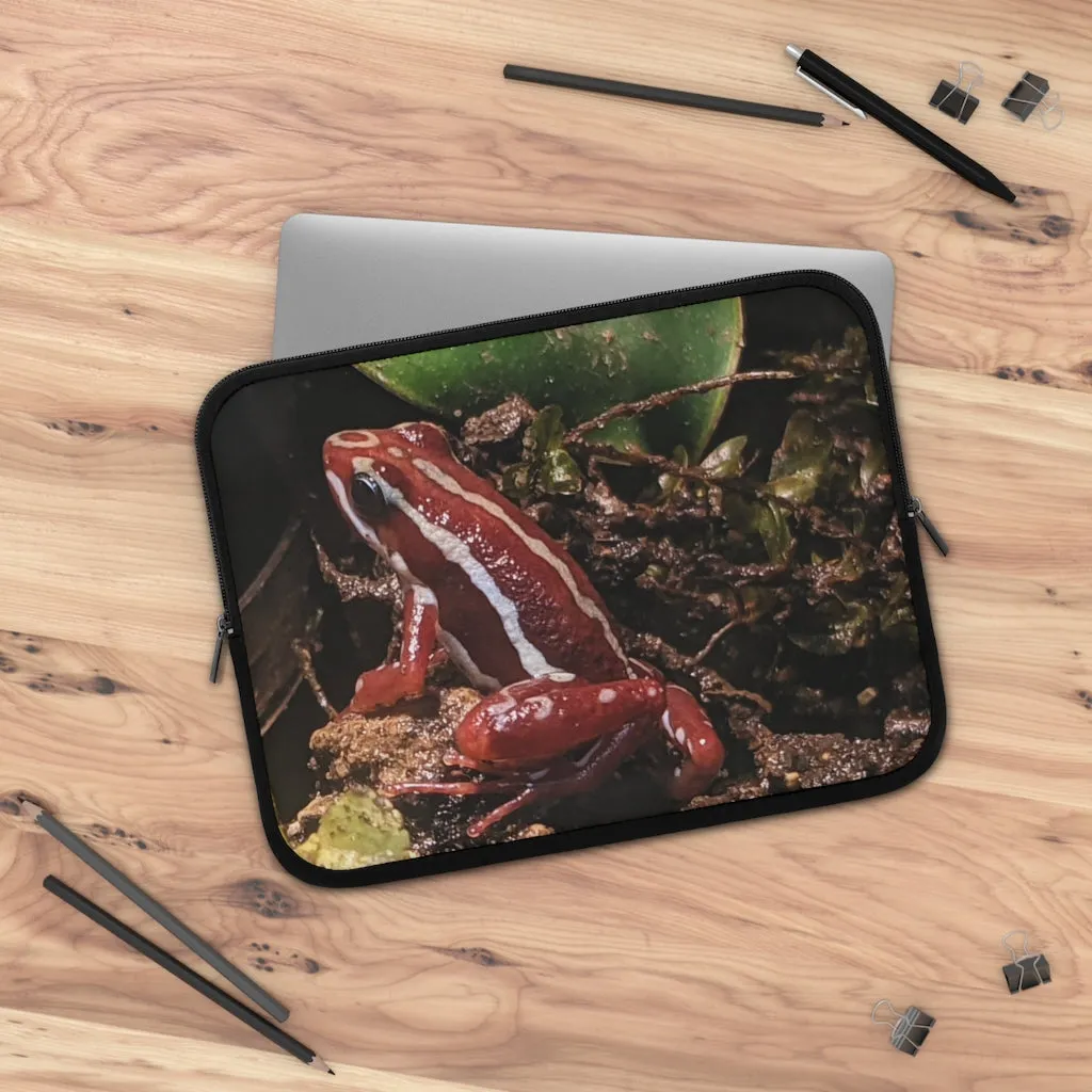 Red Frog Laptop Sleeve